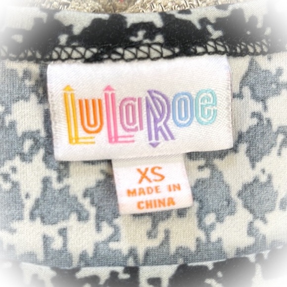 💕Beautiful & fun houndstooth Lularoe Carly Swing Dress💕 - Picture 8 of 10